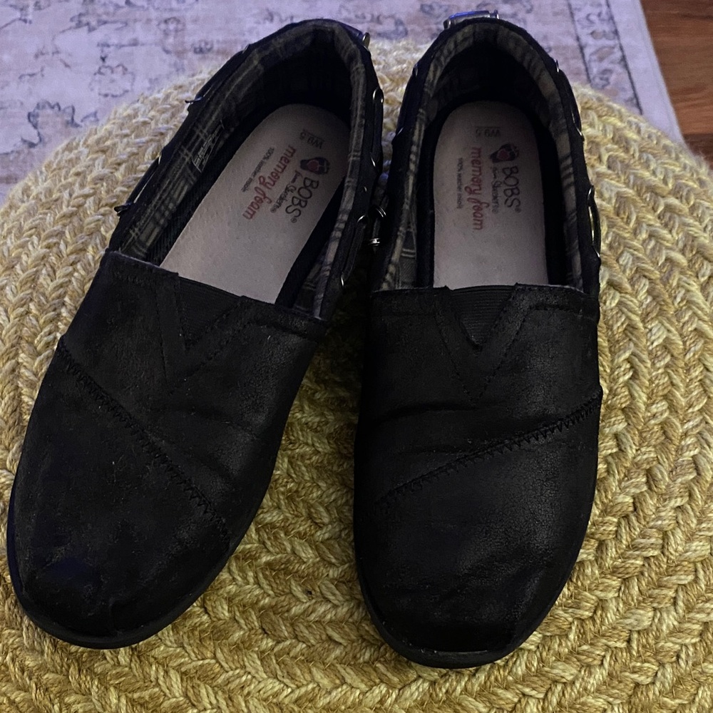 Skechers Women’s  Black Loafers Bobs